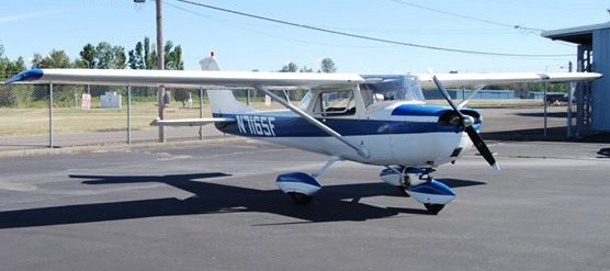 Photo of Eric Olson's airplane